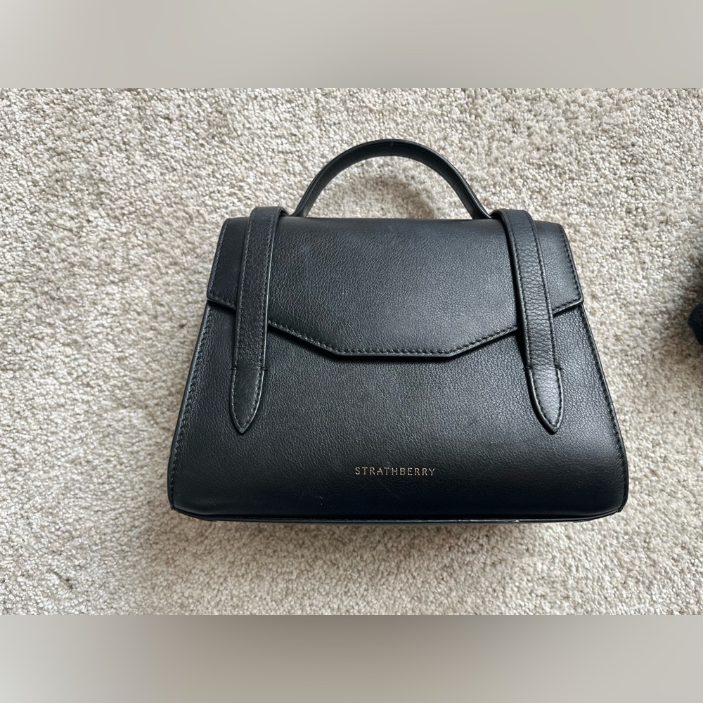 Strathberry Allegro Mini Crossbody Top Handle Purse